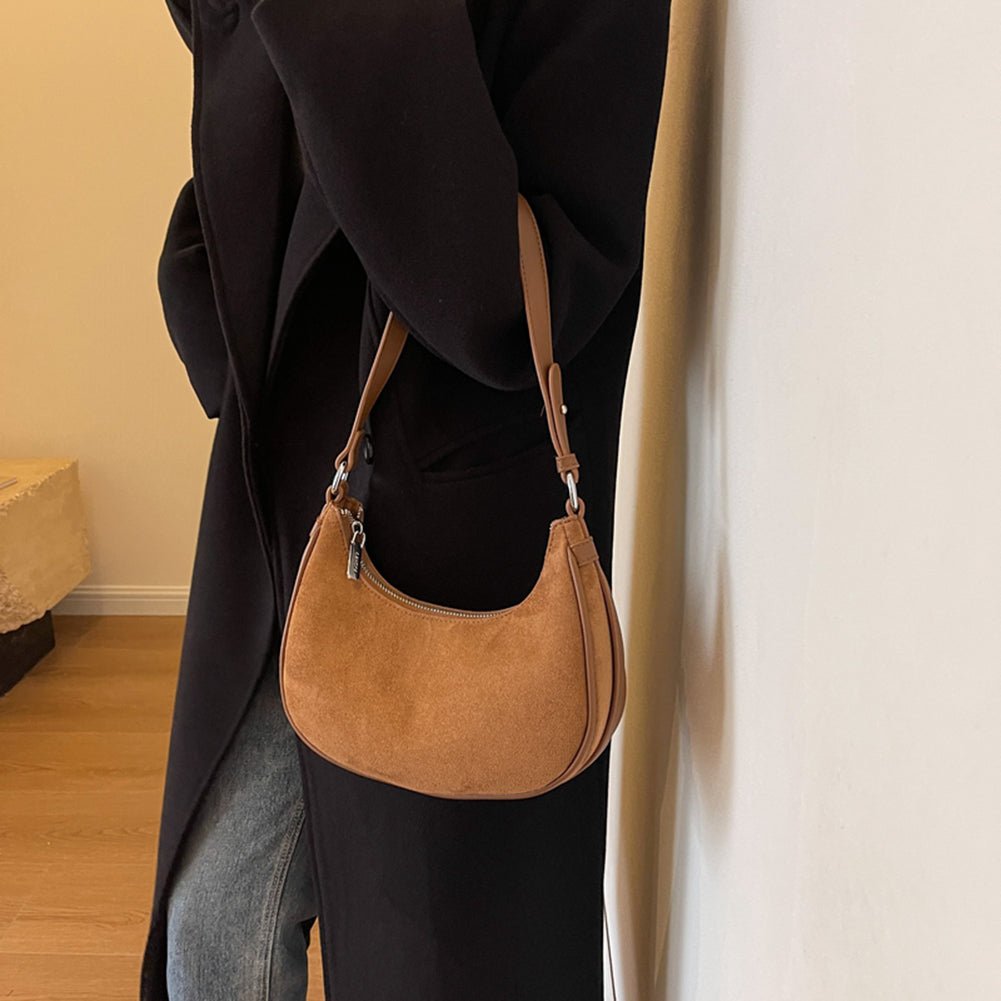 Crescent Half Moon Crossbody Shoulder Bag