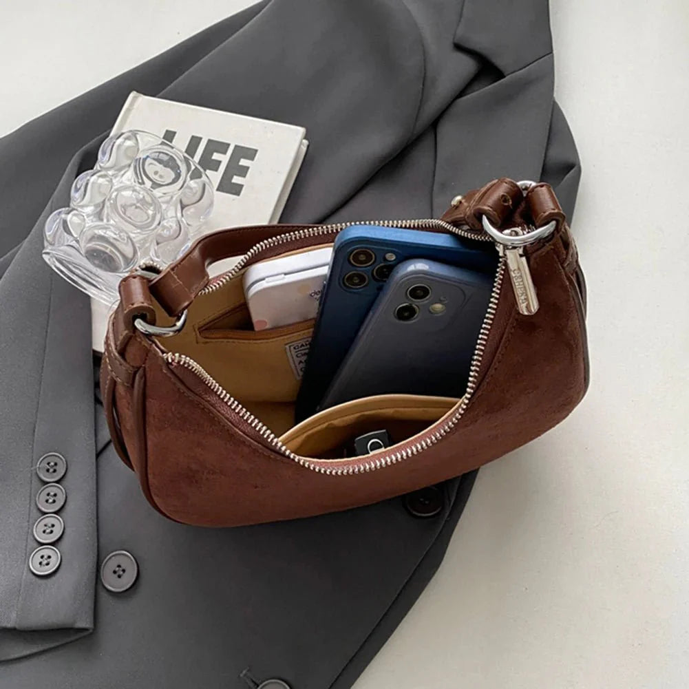 Crescent Half Moon Crossbody Shoulder Bag