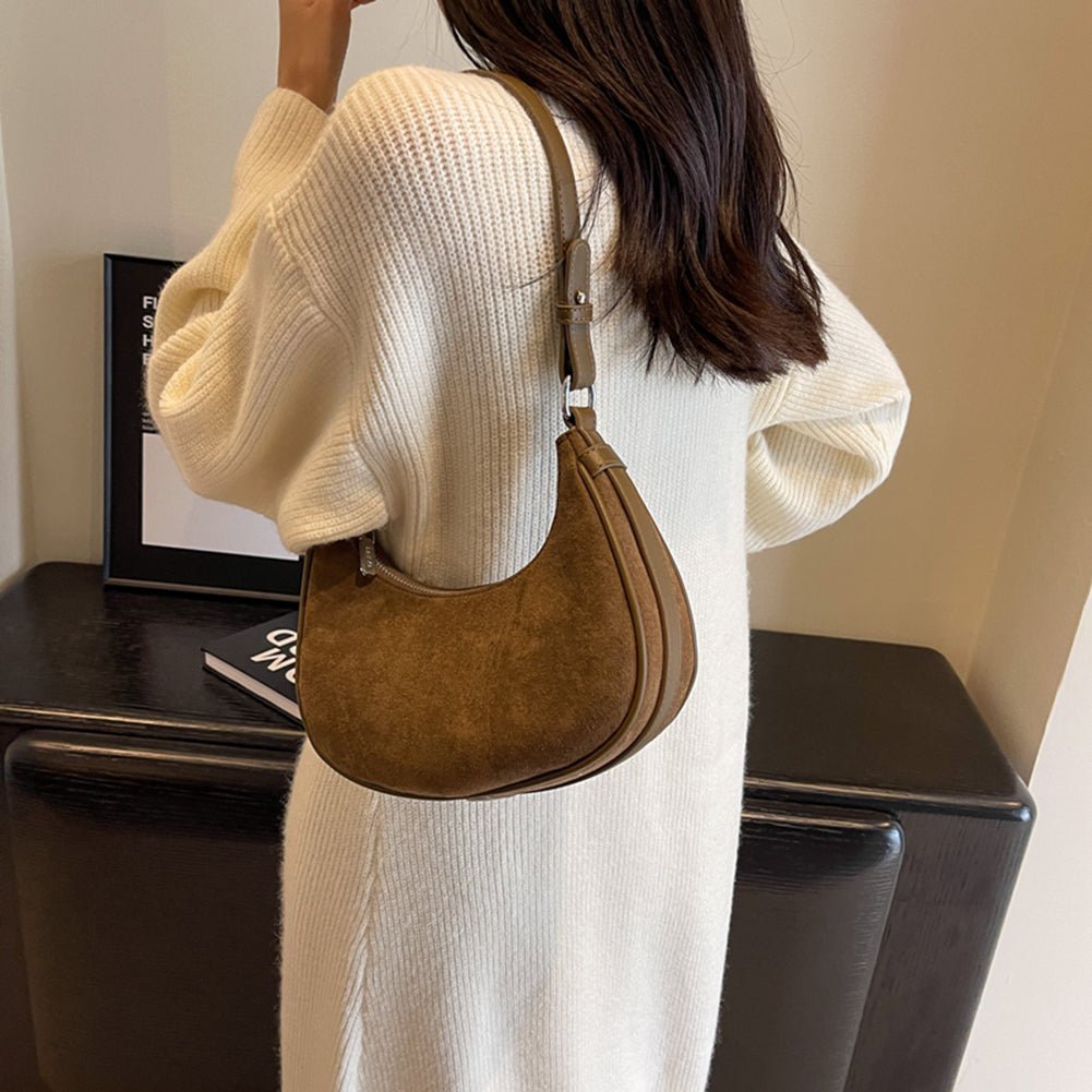 Crescent Half Moon Crossbody Shoulder Bag