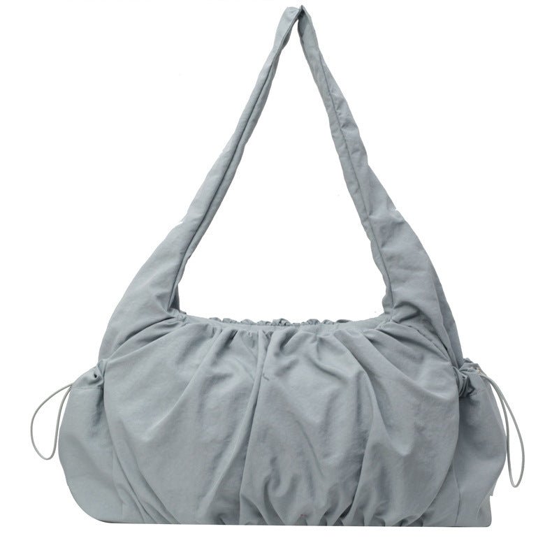 Blue Minimalist Shoulder Bag